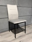 Krzesło tapicerowane VALVA DUO VELVET GREY