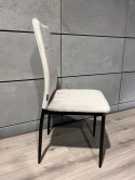Krzesło tapicerowane VALVA DUO VELVET GREY