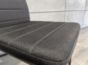 Krzesło tapicerowane VALVA LINE FABRIC BLACK OUTLET