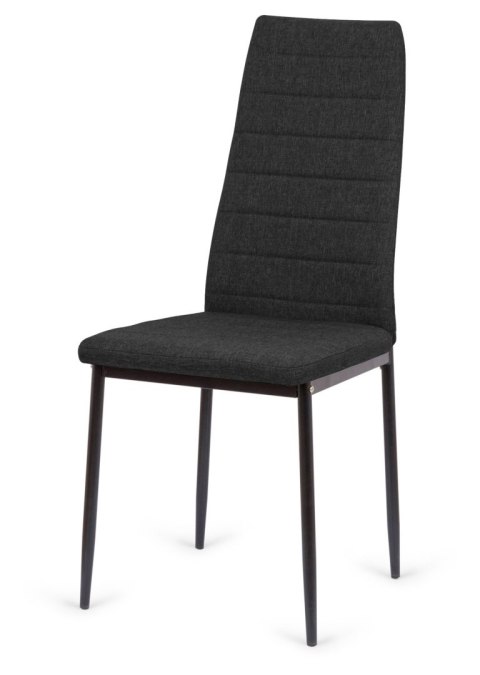 Krzesło tapicerowane VALVA LINE FABRIC BLACK Krzesło tapicerowane VALVA LINE FABRIC BLACK