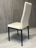 Krzesło tapicerowane VALVA LINE VELVET BEIGE