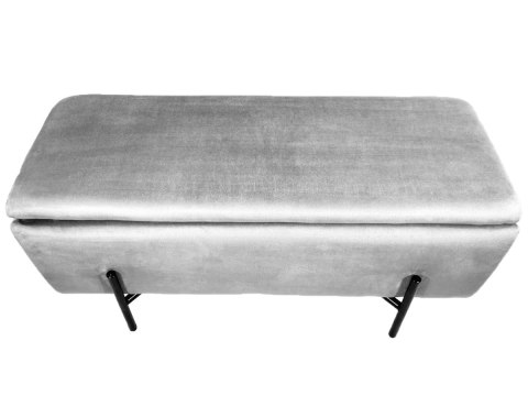 PUFA kufer Lugano LUZZI GREY VELVET 95 PUFA kufer Lugano LUZZI GREY VELVET 95