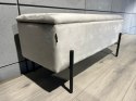 PUFA kufer Lugano LUZZI GREY VELVET 95