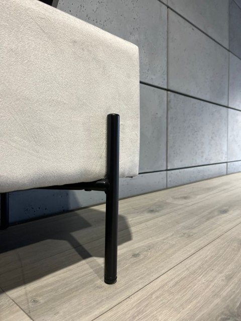 PUFA kufer Lugano LUZZI GREY VELVET 95 PUFA kufer Lugano LUZZI GREY VELVET 95