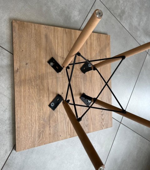 Stolik kawowy kwadratowy CAPRI WOOD 60x60 cm Stolik kawowy kwadratowy CAPRI WOOD 60x60 cm