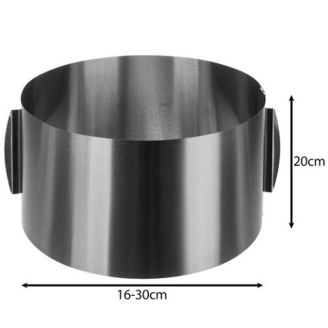Forma do ciast/ rant cukierniczy 20cm Ruhhy 24619 Forma do ciast/ rant cukierniczy 20cm Ruhhy 24619