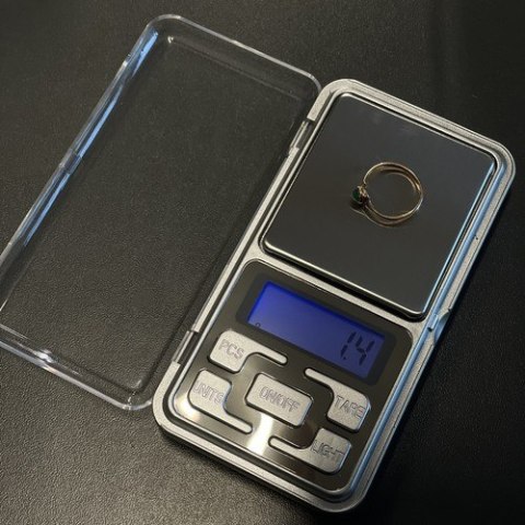 Waga kieszonkowa 500x 0,1g Ruhhy 24209 Waga kieszonkowa 500x 0,1g Ruhhy 24209