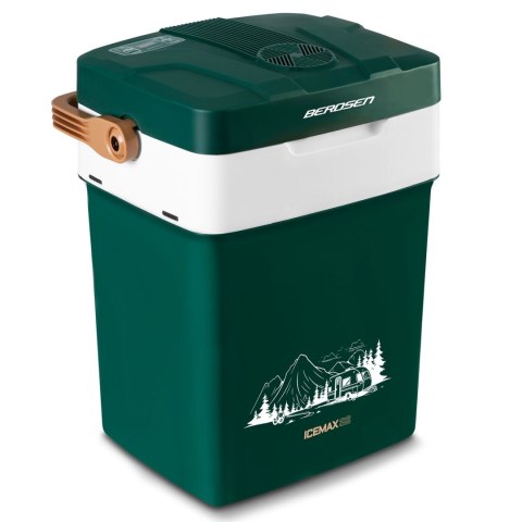 Lodówka turystyczna Berdsen Icemax 29 litry tryb ECO - zielona Lodówka turystyczna Berdsen Icemax 29 litry tryb ECO - zielona
