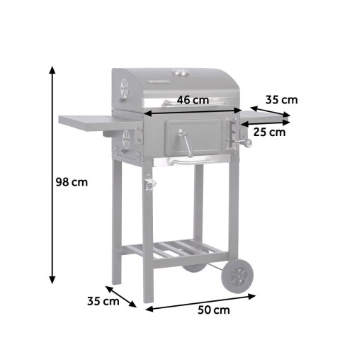 GRILL WĘGLOWY + ŻELIWNY RUSZT + P POKROWIEC– IDEALNY NA SEZON GRILLOWY! GRILL WĘGLOWY + ŻELIWNY RUSZT + P POKROWIEC– IDEALNY NA SEZON GRILLOWY!