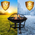 PALENISKO OGRODOWE STALOWE – NOWOCZESNY DESIGN 60 cm Berdsen