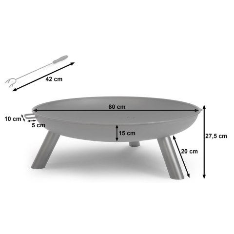 PALENISKO OGRODOWE STALOWE 80 CM – NOWOCZESNY DESIGN Berdsen PALENISKO OGRODOWE STALOWE 80 CM – NOWOCZESNY DESIGN Berdsen