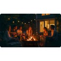 PALENISKO OGRODOWE STALOWE 80 CM – NOWOCZESNY DESIGN Berdsen