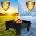 PALENISKO OGRODOWE STALOWE 80 CM – NOWOCZESNY DESIGN Berdsen
