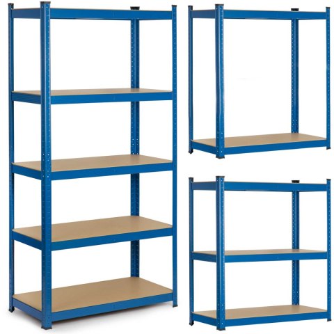 Regał metalowy magazynowy 180 x 90 x 30cm Humberg 4845 Regał metalowy magazynowy 180 x 90 x 30cm Humberg 4845