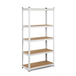 REGAŁ UNIWERSALNY METALOWY – SOLIDNY, WYTRZYMAŁY, DO PIWNICY, BIURA, WARSZTATU 180 x 90 x 40 Humberg