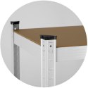 REGAŁ UNIWERSALNY METALOWY – SOLIDNY, WYTRZYMAŁY, DO PIWNICY, BIURA, WARSZTATU 180 x 90 x 40 Humberg