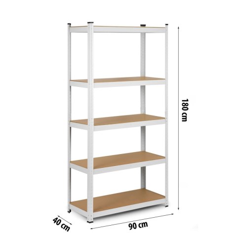 REGAŁ UNIWERSALNY METALOWY – SOLIDNY, WYTRZYMAŁY, DO PIWNICY, BIURA, WARSZTATU 180 x 90 x 40 Humberg REGAŁ UNIWERSALNY METALOWY – SOLIDNY, WYTRZYMAŁY, DO PIWNICY, BIURA, WARSZTATU 180 x 90 x 40 Humberg