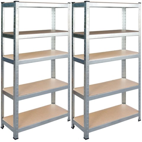 REGAŁ UNIWERSALNY DO PIWNICY, BIURA, WARSZTATU ZESTAW 2 szt 180 x 90 x 40 cm Humberg HR-812 REGAŁ UNIWERSALNY DO PIWNICY, BIURA, WARSZTATU ZESTAW 2 szt 180 x 90 x 40 cm Humberg HR-812