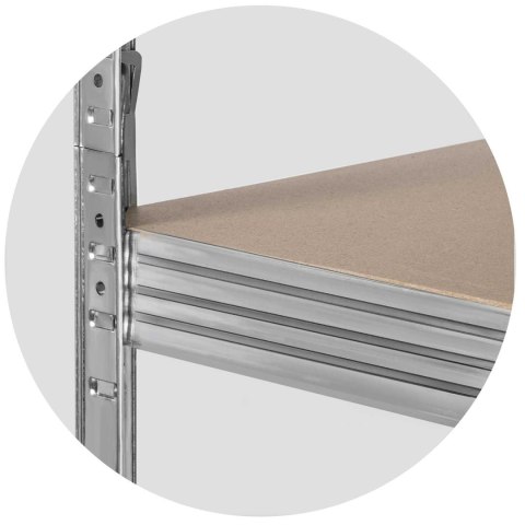REGAŁ UNIWERSALNY DO PIWNICY, BIURA, WARSZTATU ZESTAW 2 szt 180 x 90 x 40 cm Humberg HR-812 REGAŁ UNIWERSALNY DO PIWNICY, BIURA, WARSZTATU ZESTAW 2 szt 180 x 90 x 40 cm Humberg HR-812