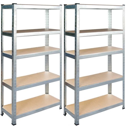 REGAŁ UNIWERSALNY DO PIWNICY, BIURA, WARSZTATU ZESTAW 2 szt 180 x 90 x 40 cm Humberg HR-812 REGAŁ UNIWERSALNY DO PIWNICY, BIURA, WARSZTATU ZESTAW 2 szt 180 x 90 x 40 cm Humberg HR-812