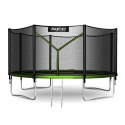 TrampolTRAMPOLINA OGRODOWA NEO-SPORT 12FT 374CM + SIATKA ZEWNĘTRZNA + DRABINKA