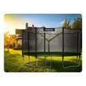 TrampolTRAMPOLINA OGRODOWA NEO-SPORT 12FT 374CM + SIATKA ZEWNĘTRZNA + DRABINKA