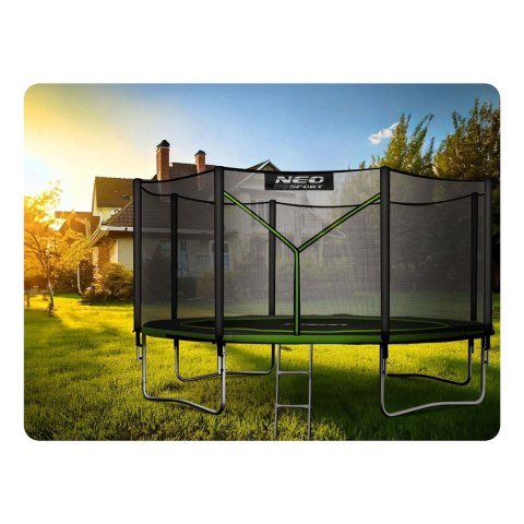 TrampolTRAMPOLINA OGRODOWA NEO-SPORT 12FT 374CM + SIATKA ZEWNĘTRZNA + DRABINKA TrampolTRAMPOLINA OGRODOWA NEO-SPORT 12FT 374CM + SIATKA ZEWNĘTRZNA + DRABINKA