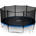 TRAMPOLINA OGRODOWA NEO-SPORT 14FT 435CM + SIATKA ZEWNĘTRZNA + DRABINKA