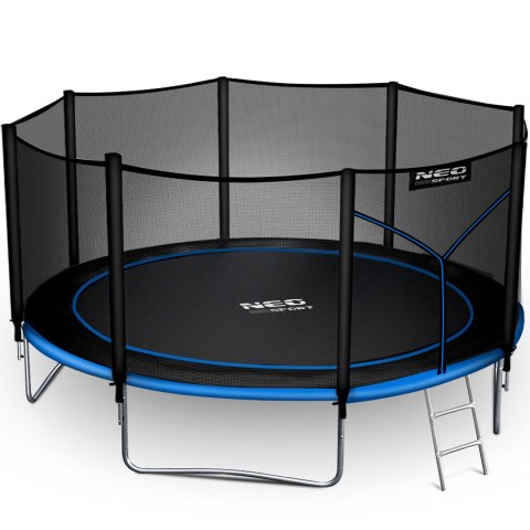 TRAMPOLINA OGRODOWA NEO-SPORT 14FT 435CM + SIATKA ZEWNĘTRZNA + DRABINKA TRAMPOLINA OGRODOWA NEO-SPORT 14FT 435CM + SIATKA ZEWNĘTRZNA + DRABINKA