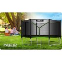 TRAMPOLINA OGRODOWA NEO-SPORT 14FT 435CM + SIATKA ZEWNĘTRZNA + DRABINKA