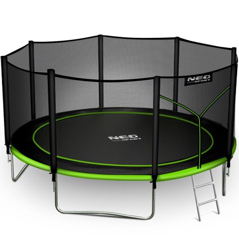 TRAMPOLINA OGRODOWA NEO-SPORT 14FT 435CM + SIATKA ZEWNĘTRZNA + DRABINKA TRAMPOLINA OGRODOWA NEO-SPORT 14FT 435CM + SIATKA ZEWNĘTRZNA + DRABINKA