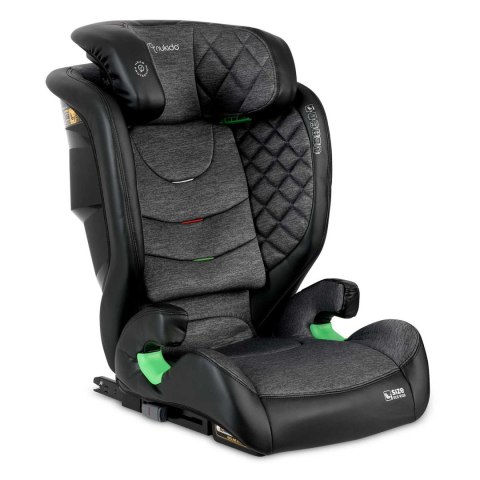 Fotelik samochodowy Nukido Louis czarno-szary 15-36 kg ISOFIX Fotelik samochodowy Nukido Louis czarno-szary 15-36 kg ISOFIX