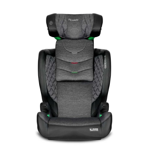 Fotelik samochodowy Nukido Louis czarno-szary 15-36 kg ISOFIX Fotelik samochodowy Nukido Louis czarno-szary 15-36 kg ISOFIX