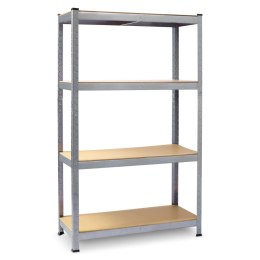 REGAŁ UNIWERSALNY DO PIWNICY, BIURA, WARSZTATU ZESTAW 2 szt 150 x 75 x 30 cm Plonos