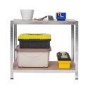 REGAŁ UNIWERSALNY DO PIWNICY, BIURA, WARSZTATU ZESTAW 2 szt 150 x 75 x 30 cm Plonos