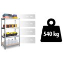 REGAŁ UNIWERSALNY DO PIWNICY, BIURA, WARSZTATU ZESTAW 2 szt 150 x 75 x 30 cm Plonos