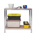 REGAŁ UNIWERSALNY DO PIWNICY, BIURA, WARSZTATU ZESTAW 2 SZT 180 x 90 x 40 cm Plonos PL-702