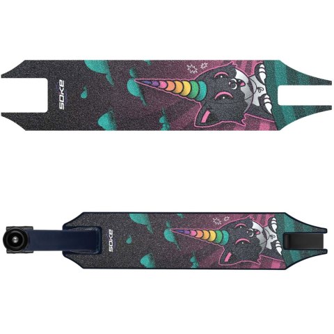 Grip tape papier ścierny do hulajnogi Pro - Rainbow Cat