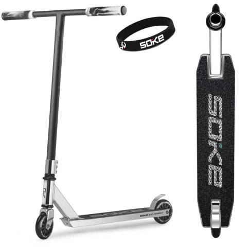 Hulajnoga wyczynowa SOKE EVO street silver Hulajnoga wyczynowa SOKE EVO street silver