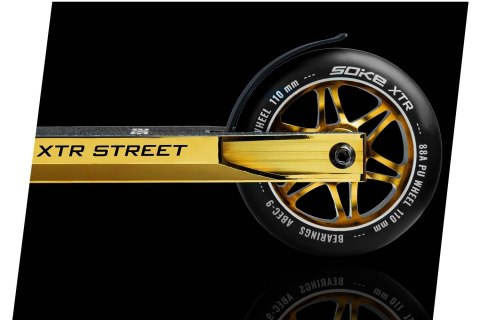 Hulajnoga wyczynowa SOKE XTR street gold Hulajnoga wyczynowa SOKE XTR street gold