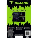 Latarka 2w1 XPE UV Trizand 24311