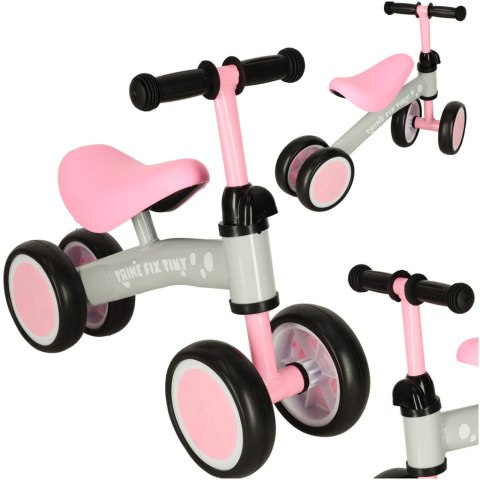 Rowerek biegowy Trike Fix Tiny rower jeździk 3w1 różowy Rowerek biegowy Trike Fix Tiny rower jeździk 3w1 różowy