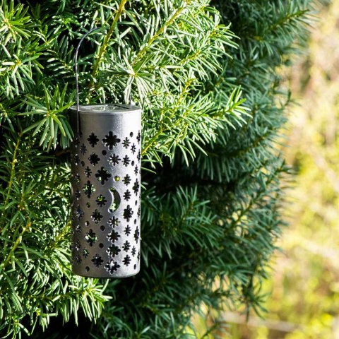 Lampa solarna ogrodowa ażurowa latarenka lampion LED czujnik zmierzchu wbijana 4szt. Lampa solarna ogrodowa ażurowa latarenka lampion LED czujnik zmierzchu wbijana 4szt.