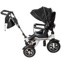 Rowerek trójkołowy Trike Fix V3 rower spacerówka 3w1 obracany 360 wolne koło czarny