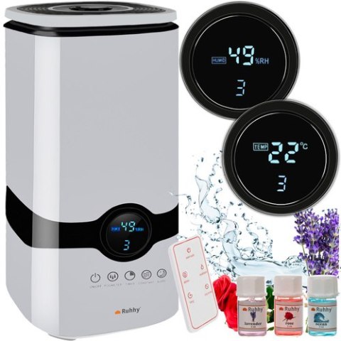 Nawilżacz powietrza z aromaterapią Ruhhy 22739 Nawilżacz powietrza z aromaterapią Ruhhy 22739