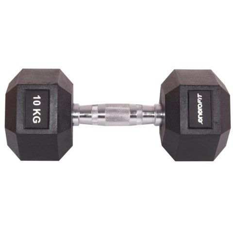 HANTLA GUMOWA HEX 10 KG ENERO FIT HANTLA GUMOWA HEX 10 KG ENERO FIT