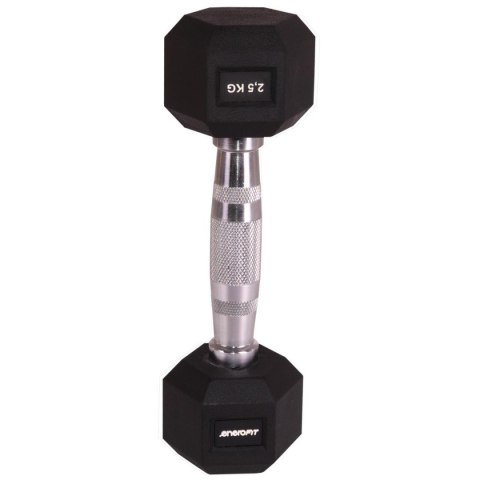 HANTLA GUMOWA HEX 2,5 KG ENERO FIT HANTLA GUMOWA HEX 2,5 KG ENERO FIT