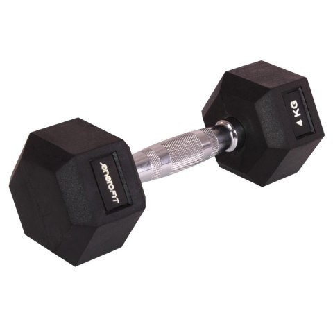 HANTLA GUMOWA HEX 4 KG ENERO FIT HANTLA GUMOWA HEX 4 KG ENERO FIT