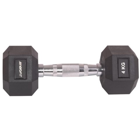 HANTLA GUMOWA HEX 4 KG ENERO FIT HANTLA GUMOWA HEX 4 KG ENERO FIT