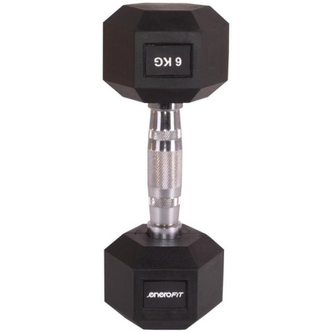 HANTLA GUMOWA HEX 6 KG ENERO FIT HANTLA GUMOWA HEX 6 KG ENERO FIT